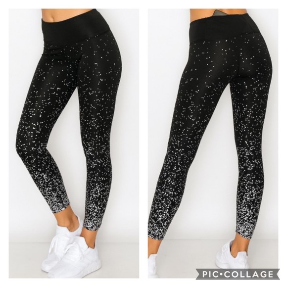 The Ivory Elephant Pants - LAST 1❤️Metallic Shimmer Leggings